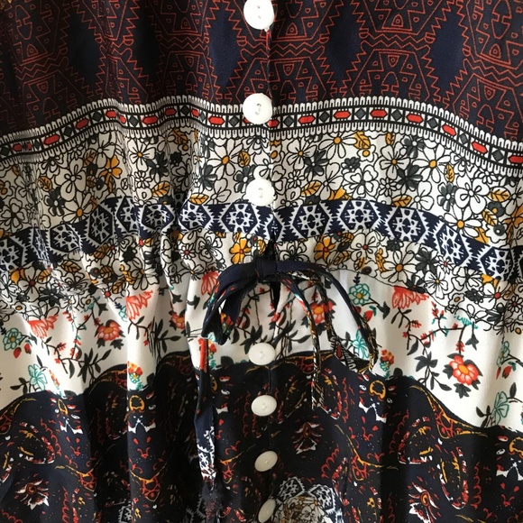 MEXICAN SUMMER DRESS SIZE S - Picture 4 of 6